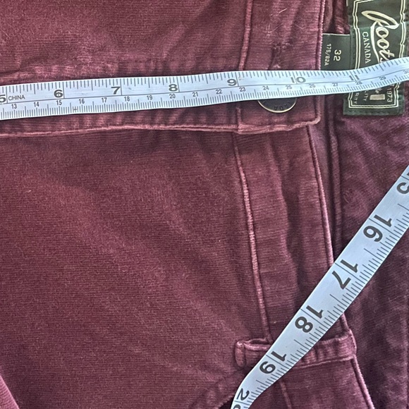 Roots soft fine velvety corduroy pants. Size 32 - Picture 5 of 6